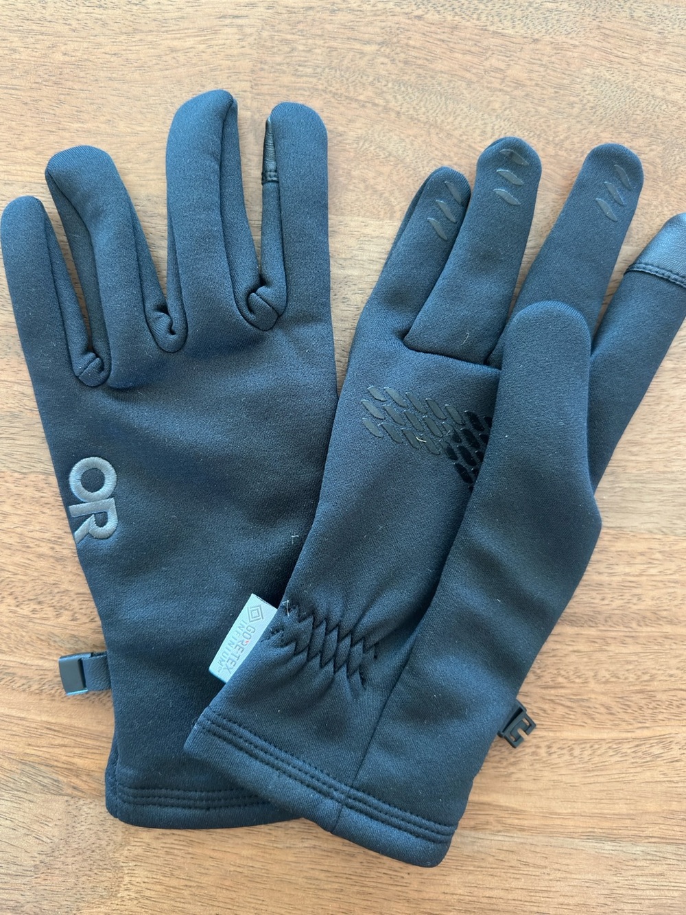Outdoor Research Backstop Sensor Windpro Fleece lined Gloves Size 8